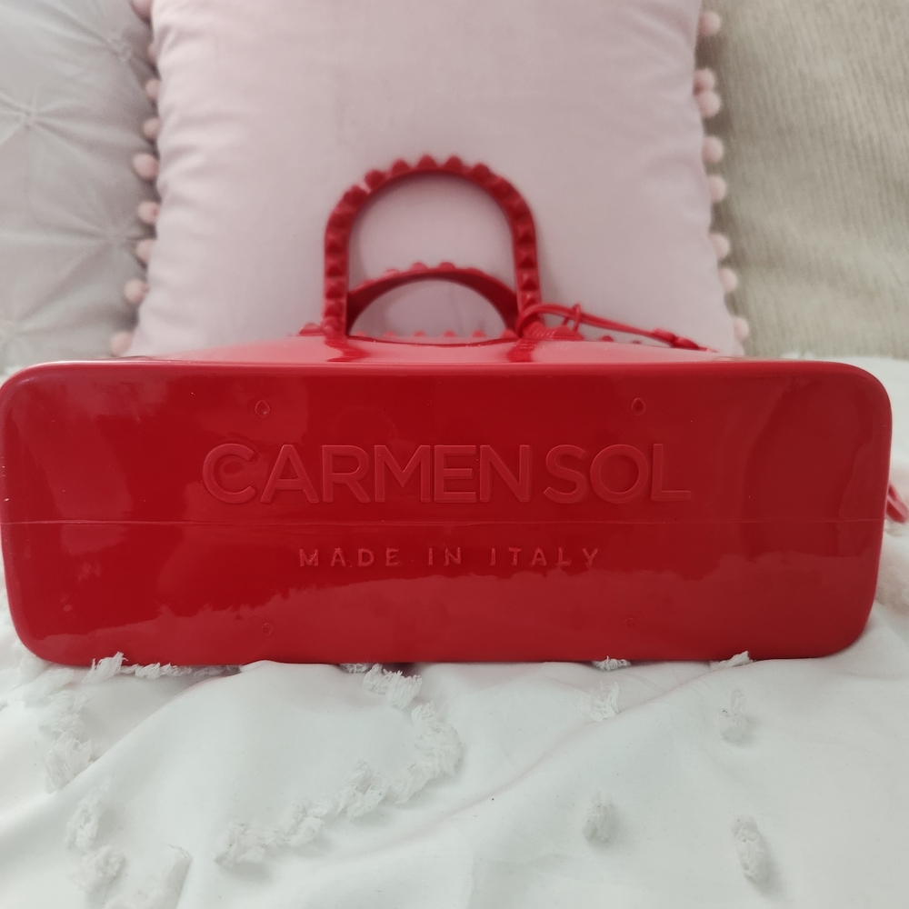 Carmen Sol Red Tote Bag - Picture 4 of 4